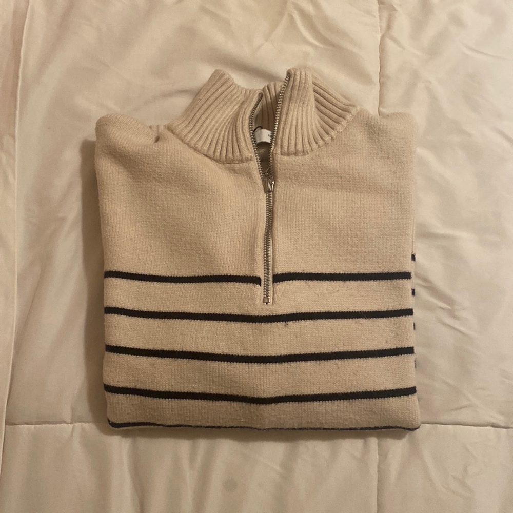 Zara striped sweater